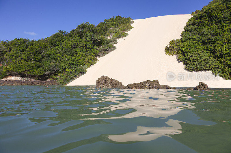 巴西纳塔尔的Morro do Careca沙丘